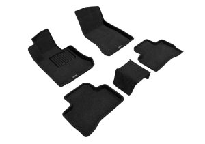 Mercedes-Benz Glc 300 Floor Mat Set - Front and Rear - 3D MAXpider - ELEGANT Series - Black - `16-`22 Mercedes-Benz Glc 300 Floor Mat Set - Front and Rear - 3D MAXpider - ELEGANT Series - Black - `16-`22